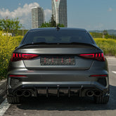 Rear Side Splitters AUDI S3
